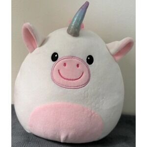 Squishmallow Seraphina The Pink Pig Unicorn 8"